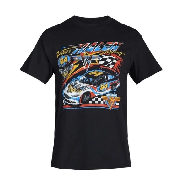 Van Halen Racing Mens XL #84 Short Sleeve  T Shirt - Picture 1 of 2